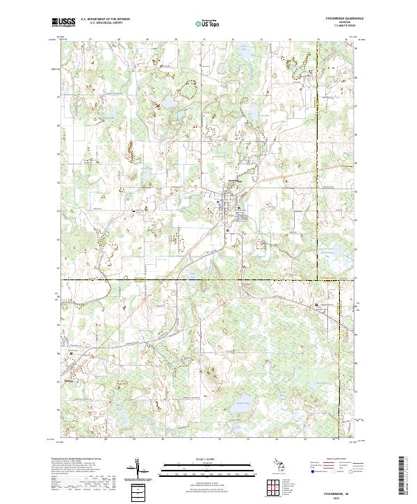 Stockbridge 2023 topographic map thumbnail