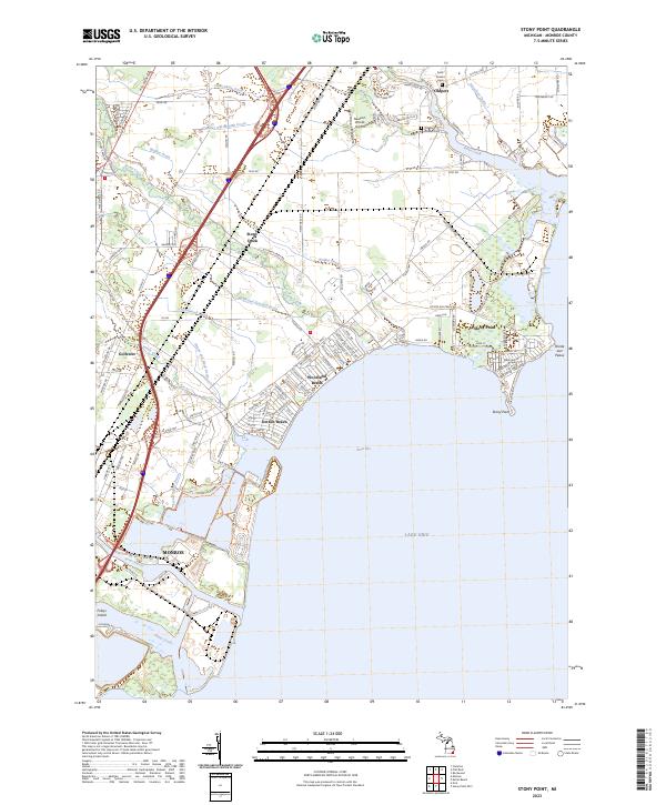 Stony Point 2023 topographic map thumbnail