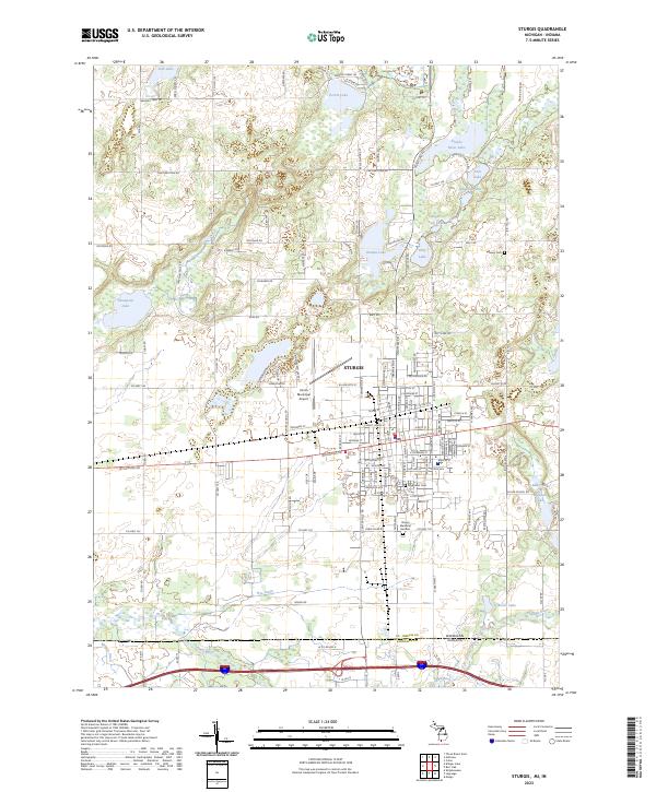 Sturgis topographic map thumbnail
