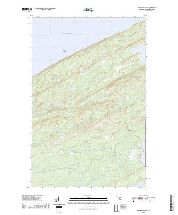 Sugar Mountain topographic map thumbnail