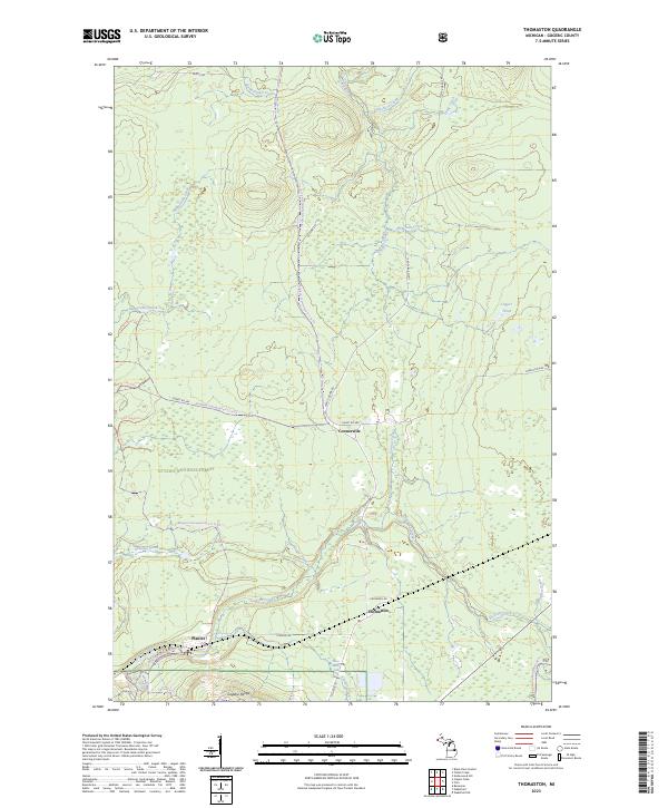 Thomaston topographic map thumbnail