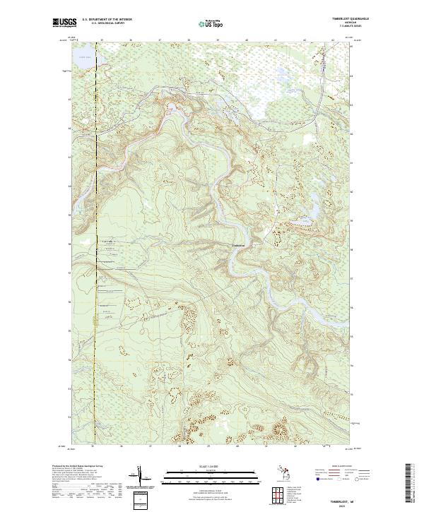 Timberlost 2023 topographic map thumbnail