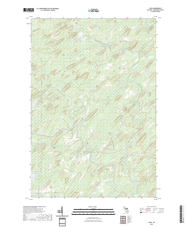 Vega topographic map thumbnail