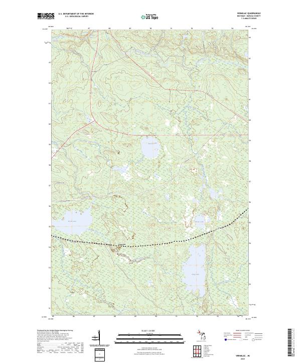 Vermilac topographic map thumbnail