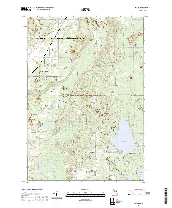 Westwood 2023 topographic map thumbnail