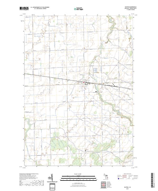 Elkton topographic map thumbnail