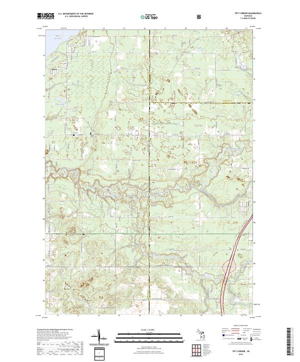 Tift Corner topographic map thumbnail