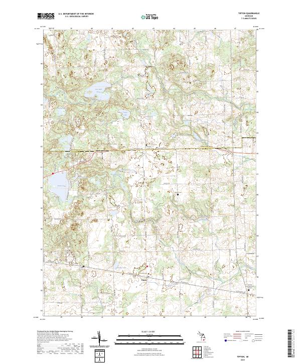 Tipton topographic map thumbnail