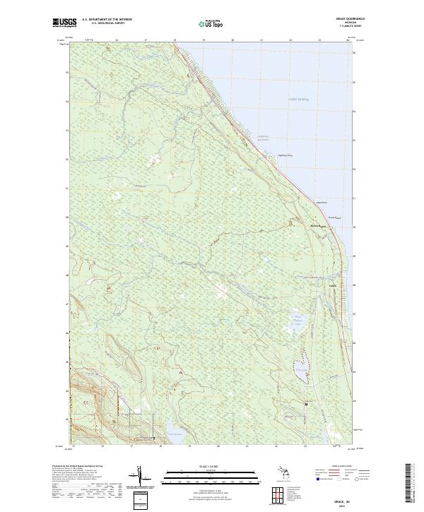 Grace topographic map thumbnail
