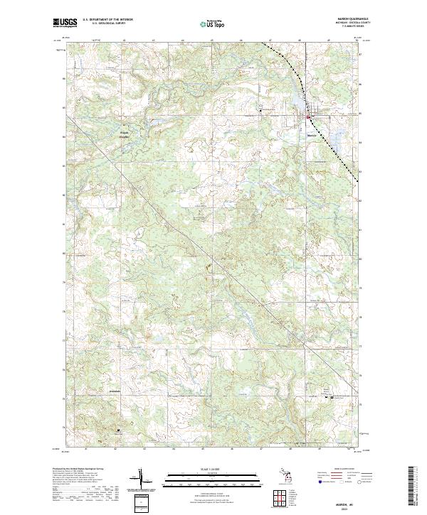Marion topographic map thumbnail