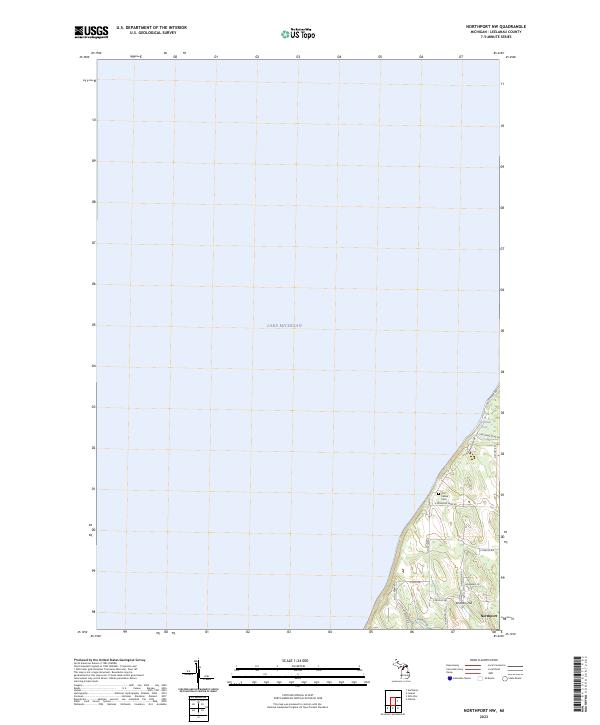 Northport NW topographic map thumbnail