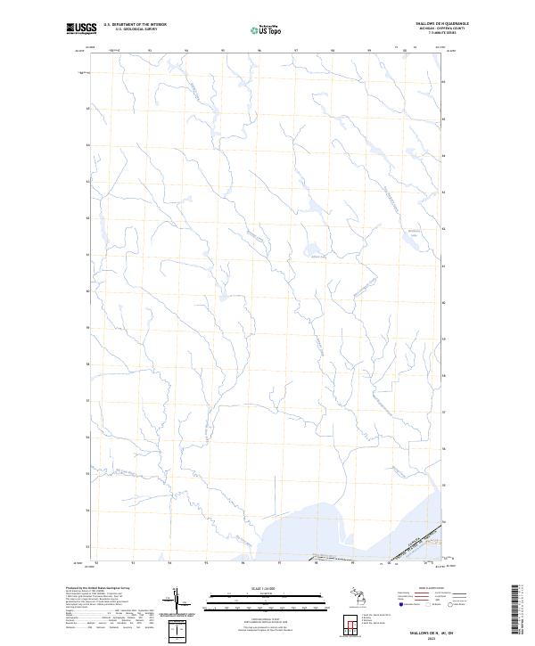 Shallows OE N topographic map thumbnail
