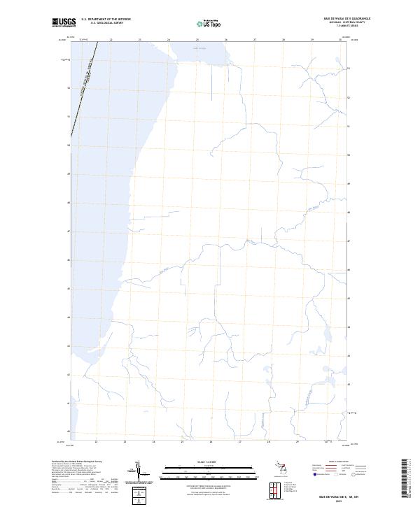 Baie de Wasai OE E topographic map thumbnail