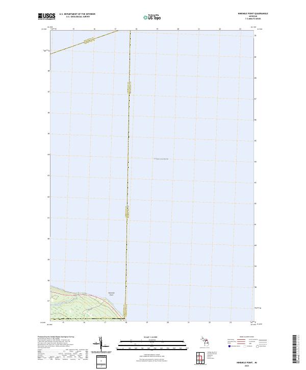 Ninemile Point 2023 topographic map thumbnail