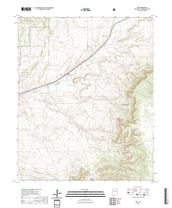 Abo topographic map thumbnail