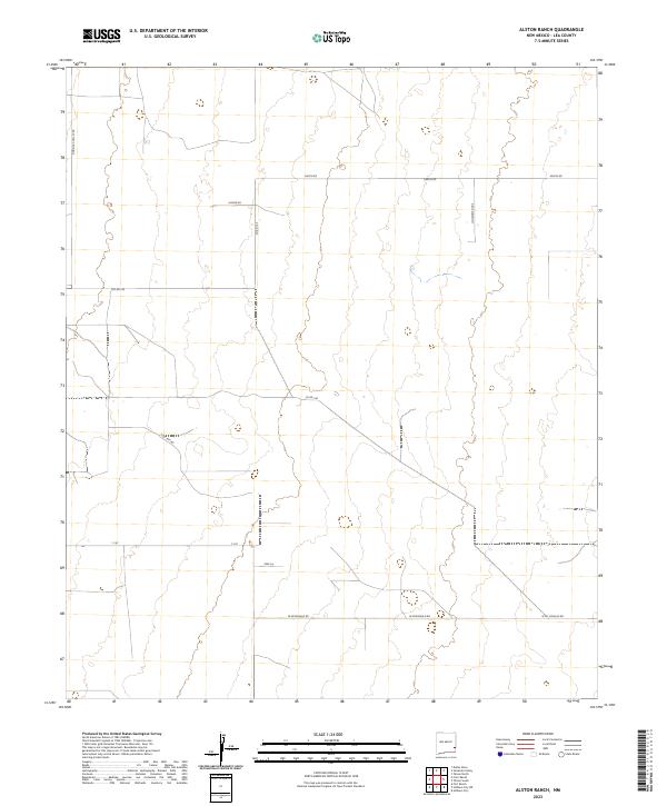 Alston Ranch topographic map thumbnail