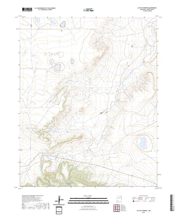 Alto De Hormiga topographic map thumbnail