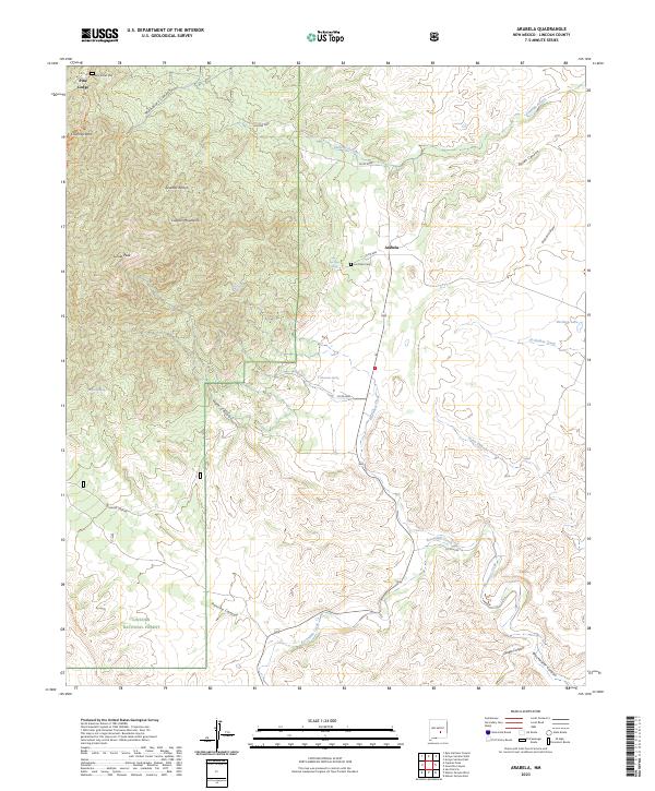 Arabela topographic map thumbnail