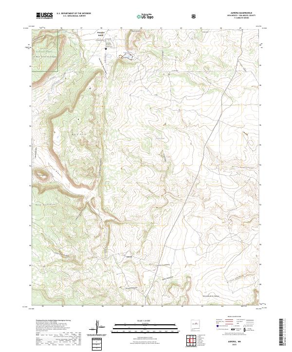 Aurora topographic map thumbnail