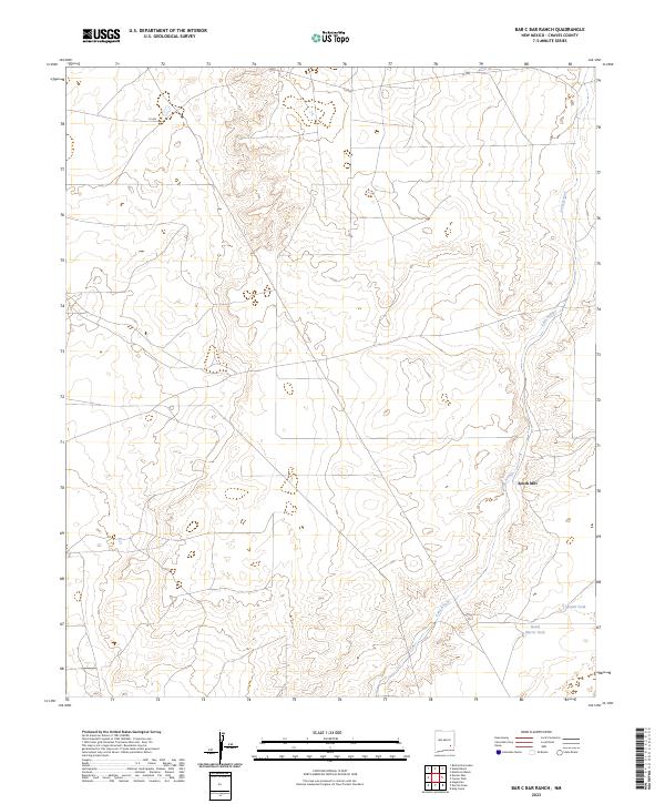 Bar C Bar Ranch topographic map thumbnail