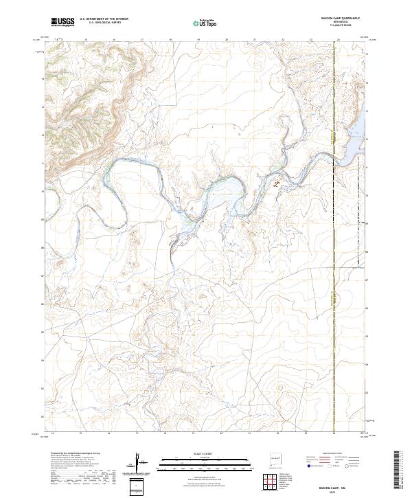 Bascom Camp topographic map thumbnail