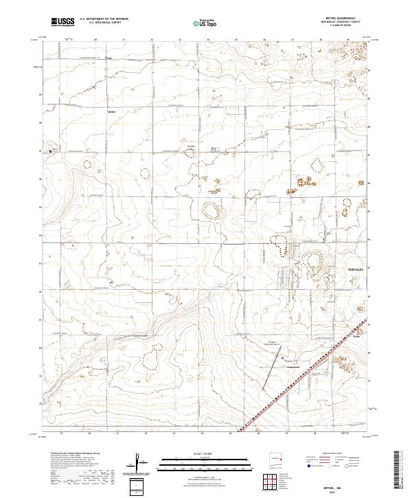 Bethel topographic map thumbnail