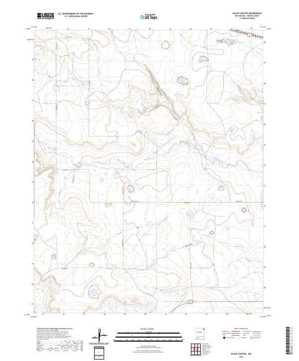 Black Canyon topographic map thumbnail
