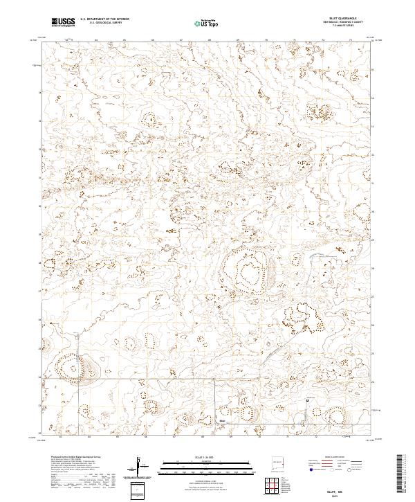 Bluit topographic map thumbnail