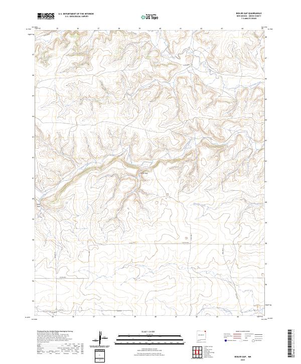 Boiler Gap topographic map thumbnail