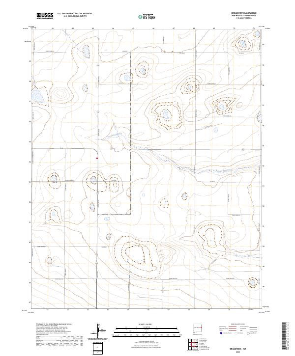 Broadview topographic map thumbnail