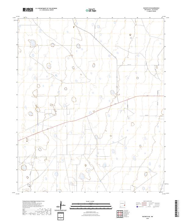 Buckeye NE topographic map thumbnail