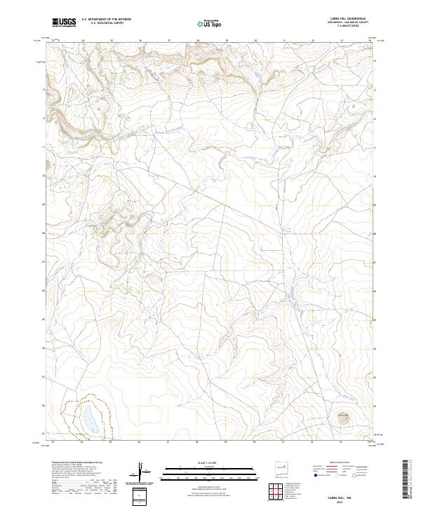Cabra Hill topographic map thumbnail