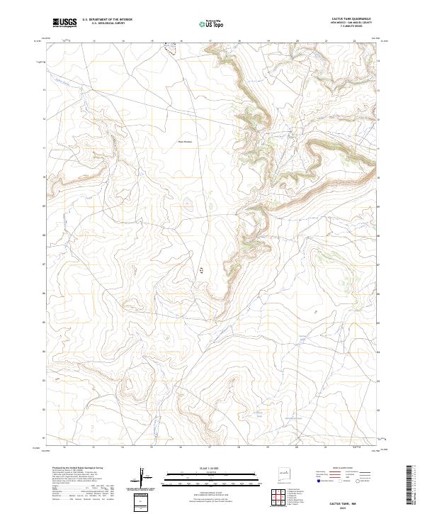 Cactus Tank topographic map thumbnail