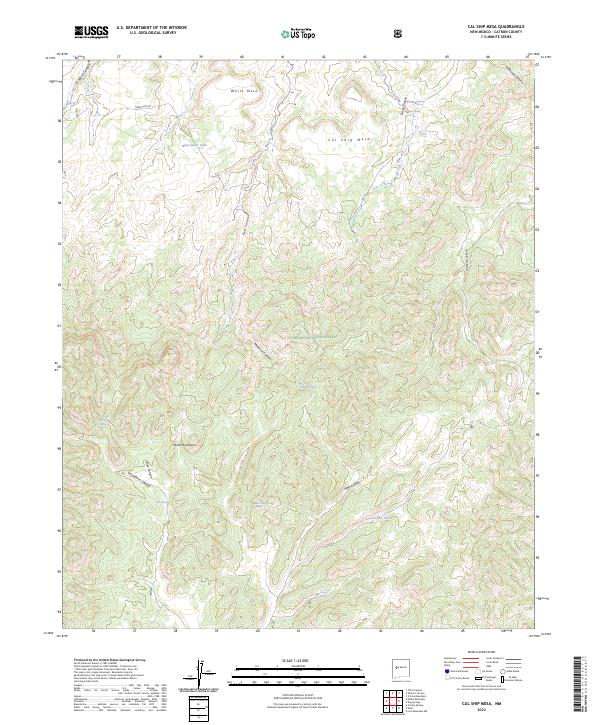 Cal Ship Mesa topographic map thumbnail