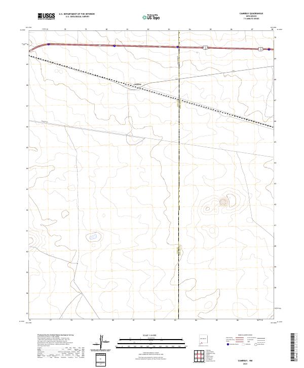 Cambray topographic map thumbnail