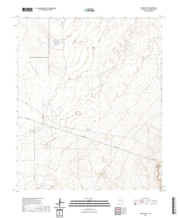 Cedar Point topographic map thumbnail