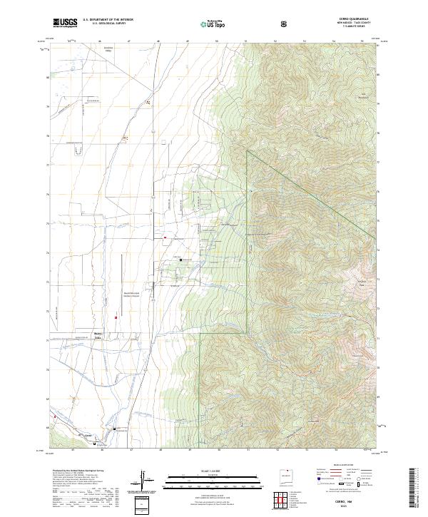 Cerro topographic map thumbnail