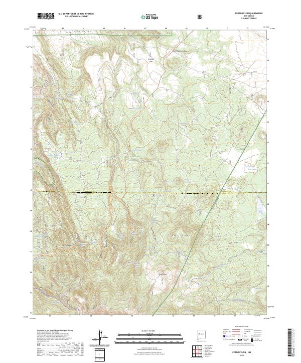 Cerro Pelon topographic map thumbnail