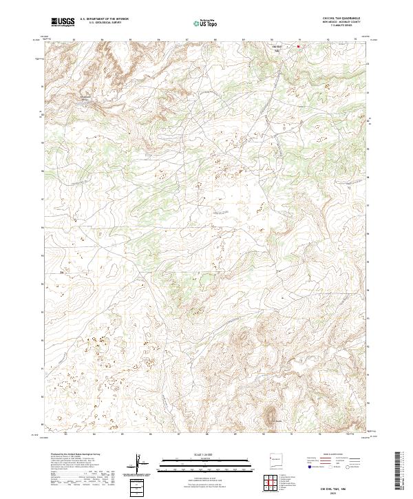 Chi Chil Tah topographic map thumbnail