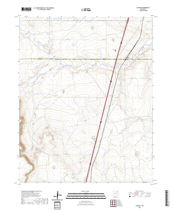 Colmor topographic map thumbnail