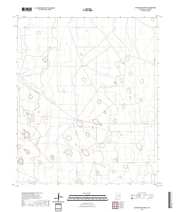 Cooper-Good Ranch topographic map thumbnail