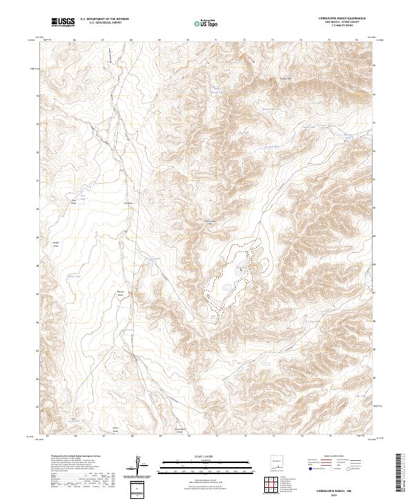 Cornucopia Ranch topographic map thumbnail