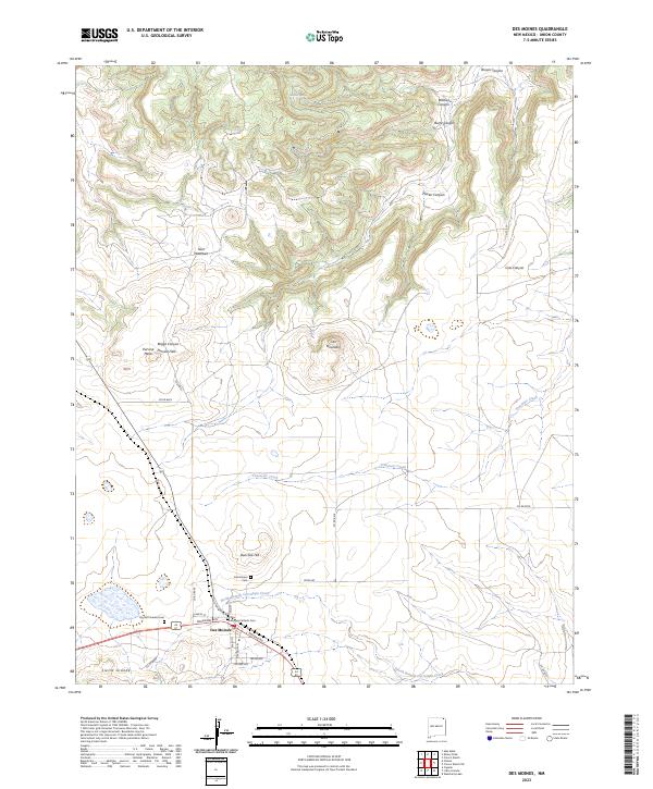 Des Moines topographic map thumbnail