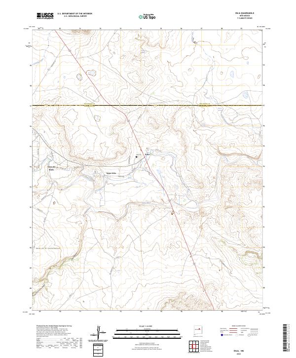 Dilia topographic map thumbnail