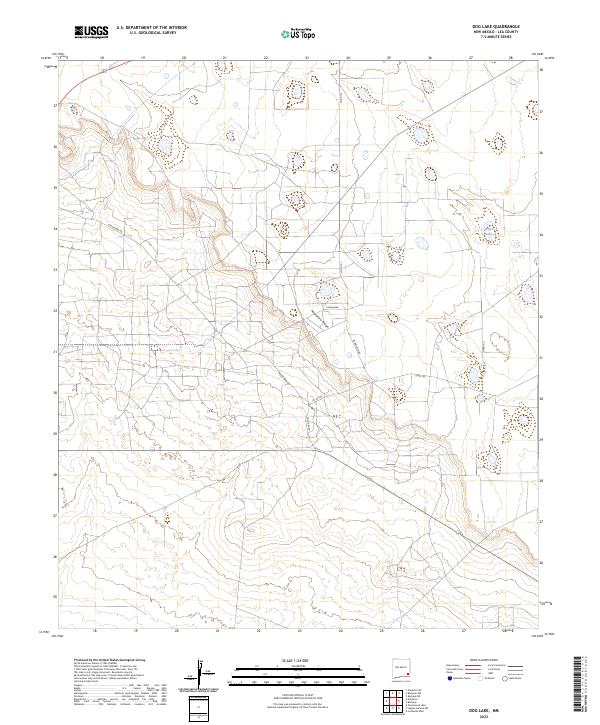 Dog Lake topographic map thumbnail