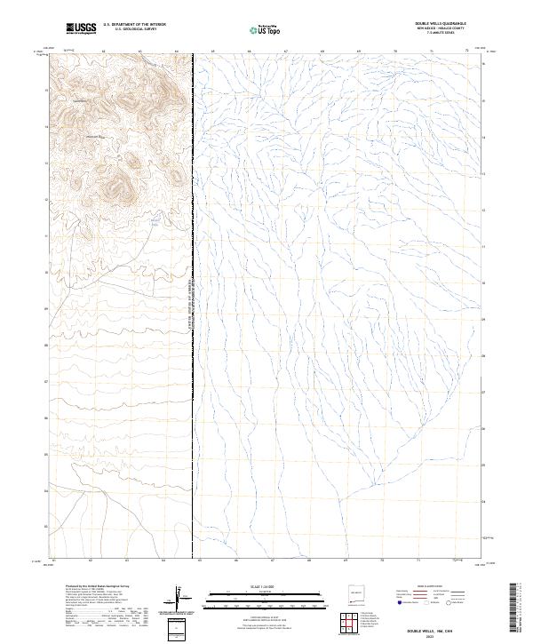Double Wells topographic map thumbnail