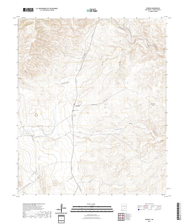 Dunken topographic map thumbnail