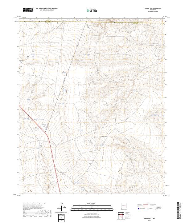 Dunlap Sill topographic map thumbnail