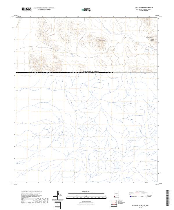Eagle Mountain topographic map thumbnail