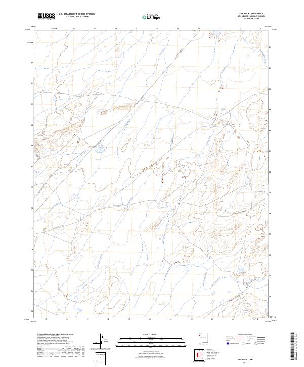 Ear Rock topographic map thumbnail